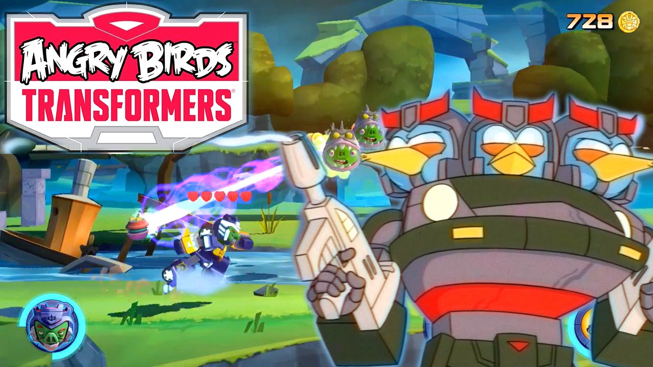 Featured Image for Angry Birds Transformers Adds Crafting 