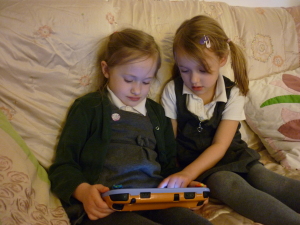 Two Young Girls Play Lego City Undercover