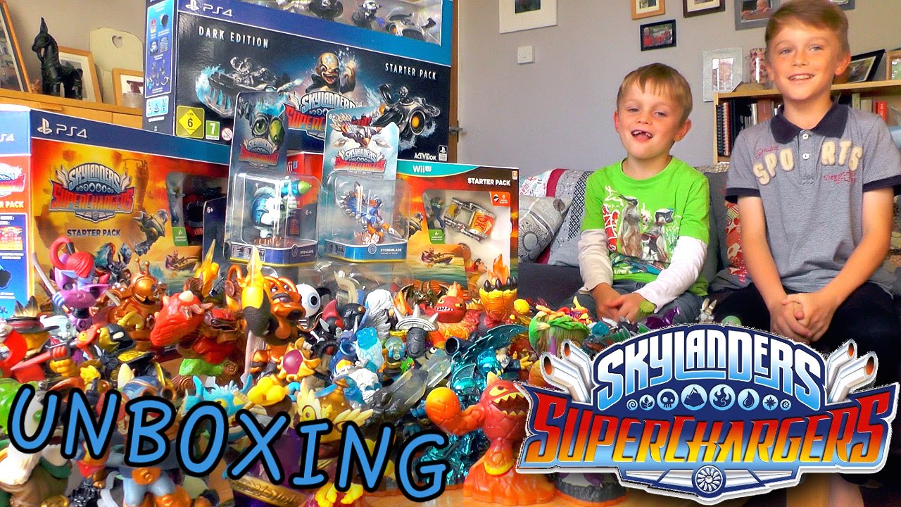 Featured Image for Skylanders Superchargers Unboxed 